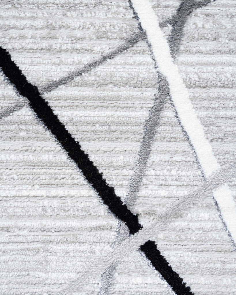SESIA R1002 GRIS GRIS NEGRO 200x290cm TAPETE - LN