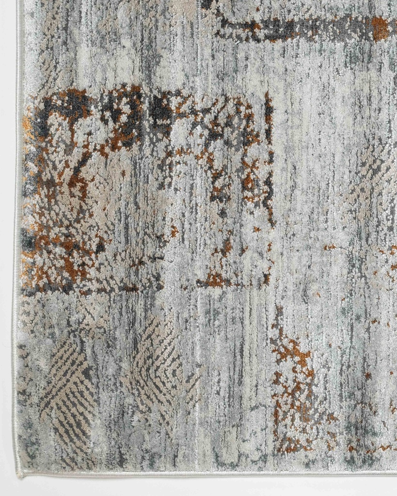 HADIM T2360 GRIS GRIS ORO 160*230 TAPETE - LN