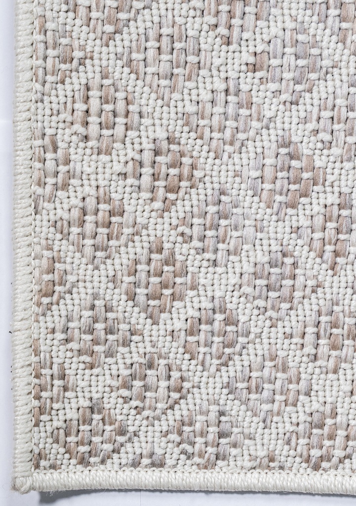 NUBIA E1005 BEIGE/ CAFÉ 300x400cm TAPETE PARA EXTERIOR - LN