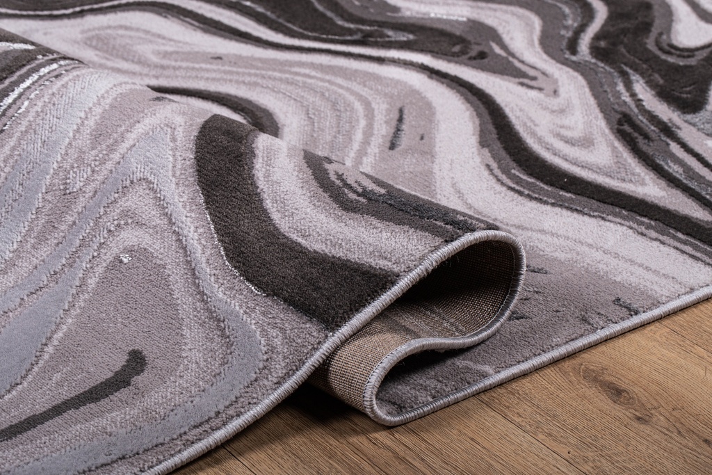AYDA T9018 GRIS PLATA 240*330 TAPETE - LN 
