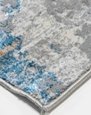 DARICA T2071 CREMA AZUL 300*400 TAPETE - LN