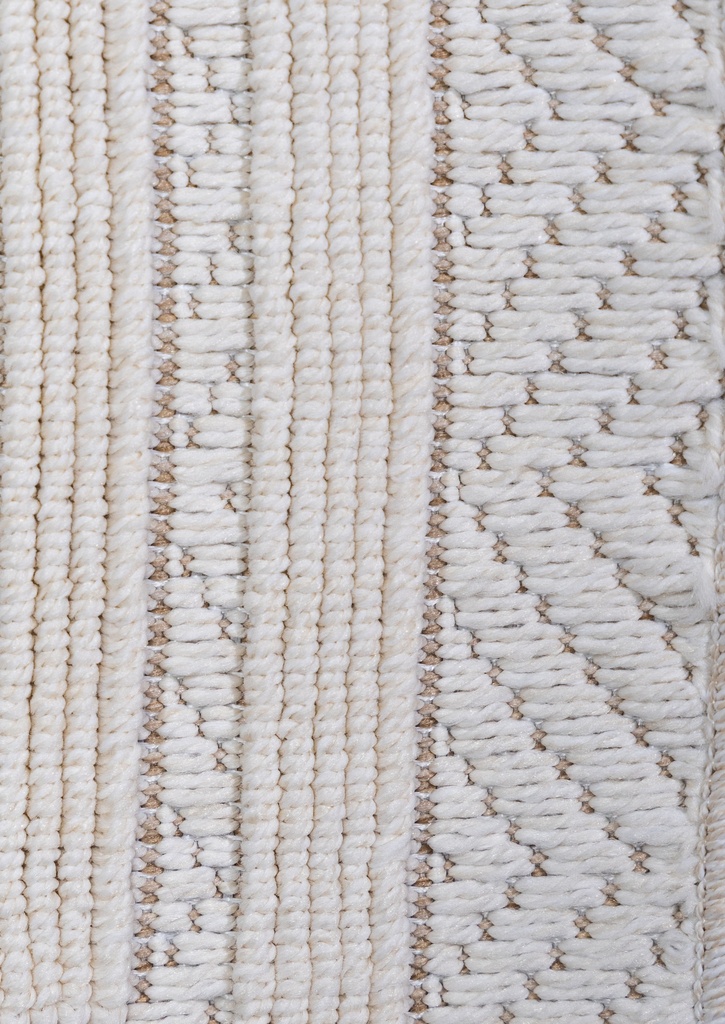 GINA R2002 CREMA BLANCO 240*330 TAPETE PARA EXTERIOR - LN