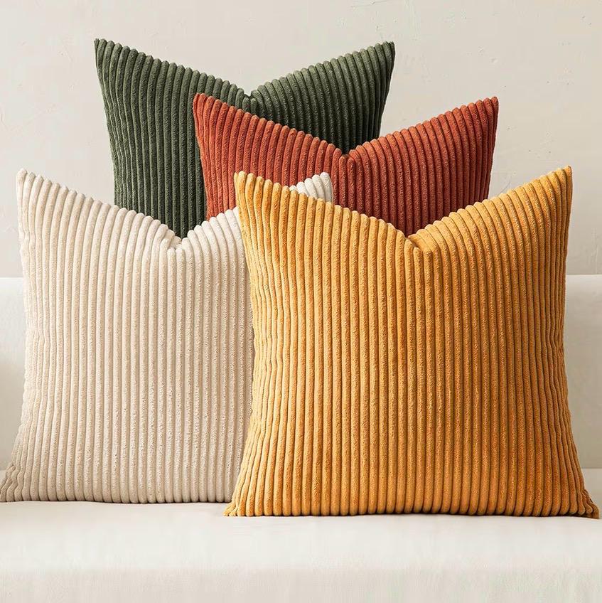 COJIN BOHO CHIC (tonos beige y verde) - ZA25