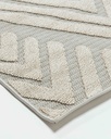 FORZA T2372 CREMA GRIS 200*290 TAPETE PARA EXTERIOR - LN *