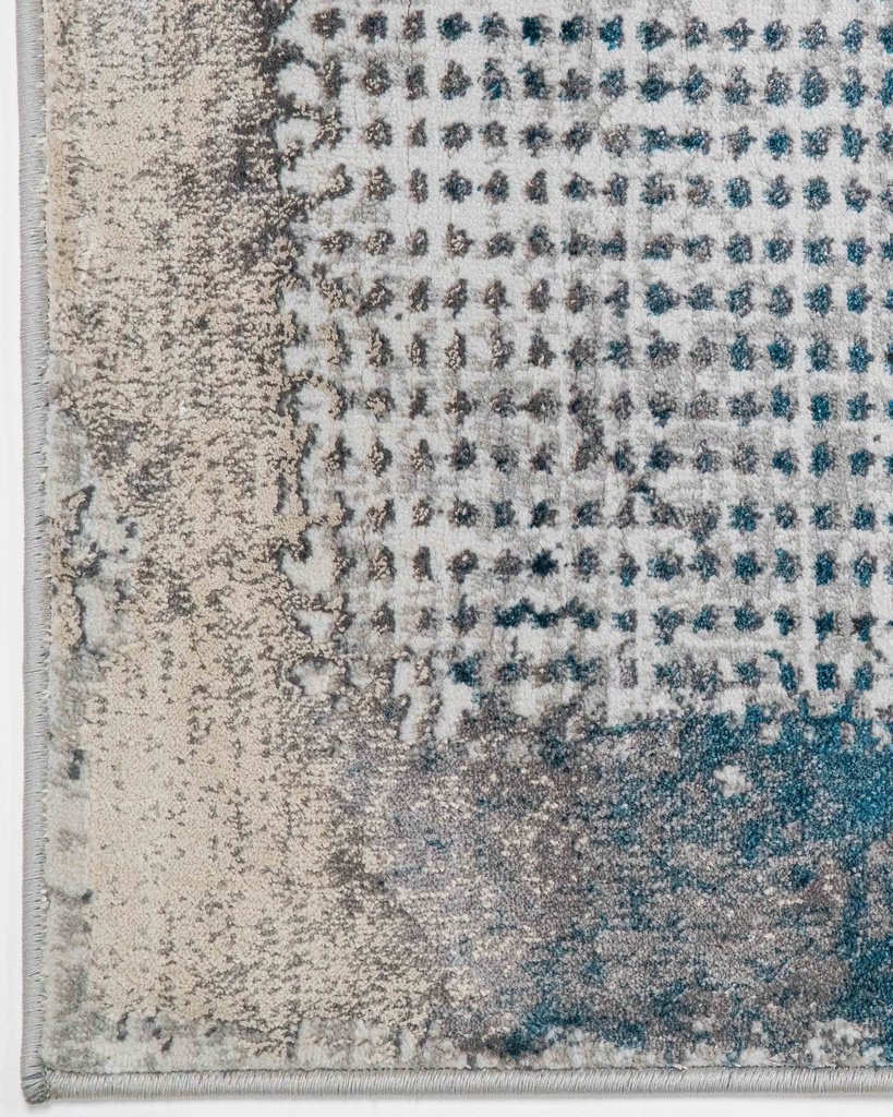 AMINA T5141 GRIS GRIS AZUL 240*330 TAPETE - LN* 