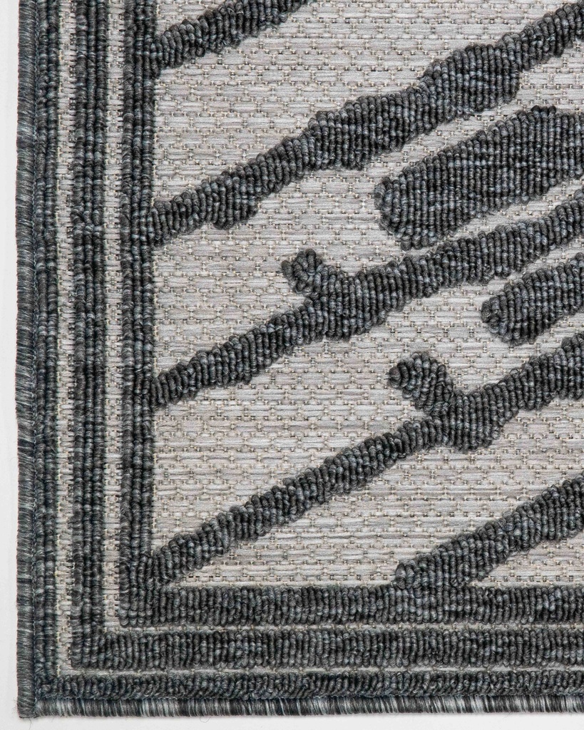 ARIA T2310 GRIS GRIS 240*340 TAPETE PARA EXTERIOR - LN 
