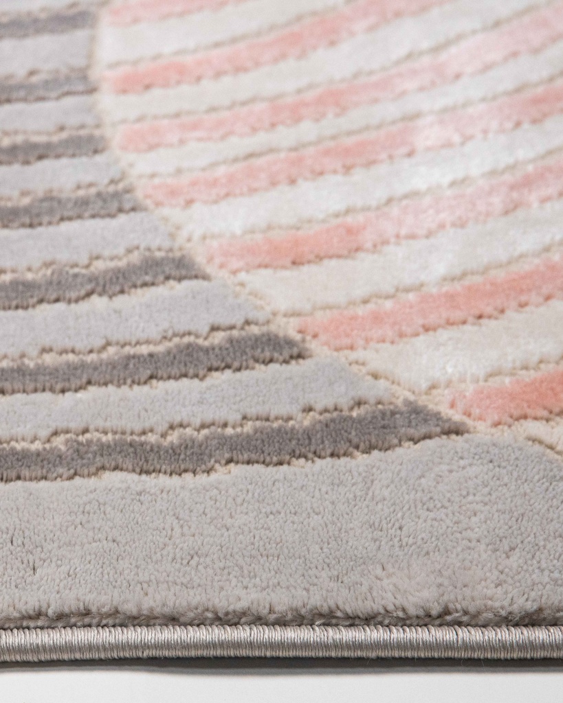 BETSY U5020 CREMA GRIS ROSA 240*330 TAPETE - LN 