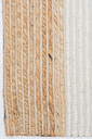 JAYA N8039 CREMA YUTE NEGRO 60x90cm TAPETE - LN