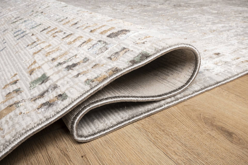 ZARIA T2238 GRIS CREMA 240x330cm TAPETE - LN