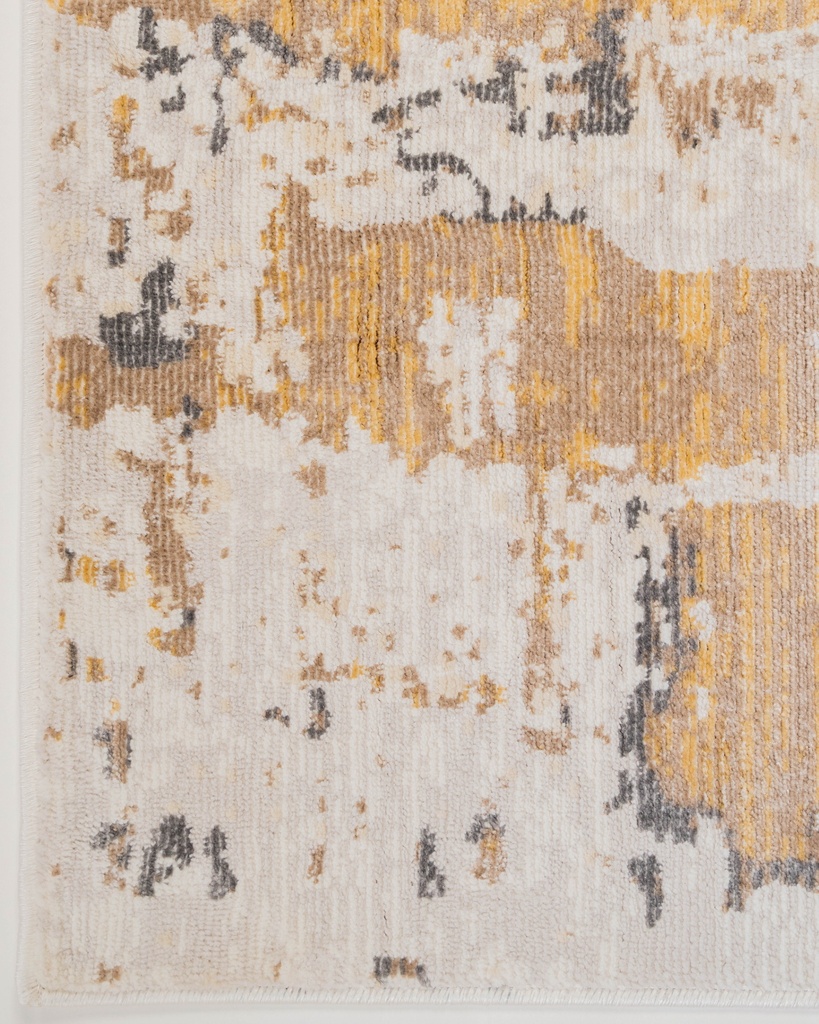 VELEKA U6038 CREMA ORO GRIS 60x90cm TAPETE - LN