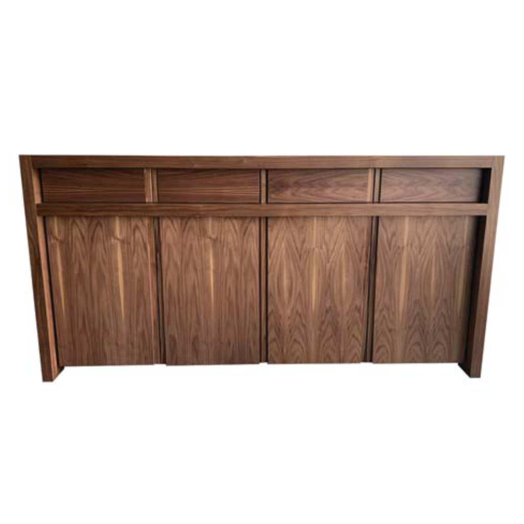 VINTAGE COMODA 4 CAJONES 4 PUERTAS - P25