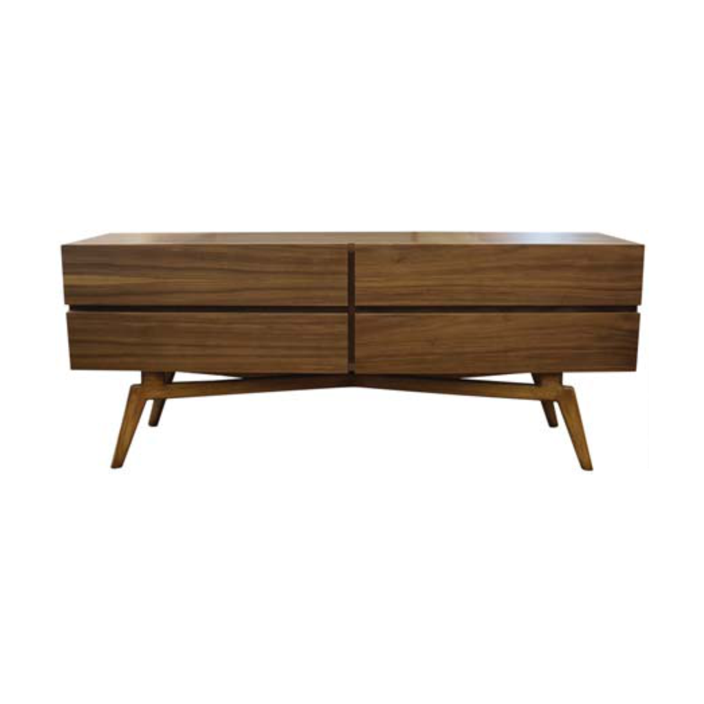 FIORDO COMODA NOGAL 4 CAJONES - P25