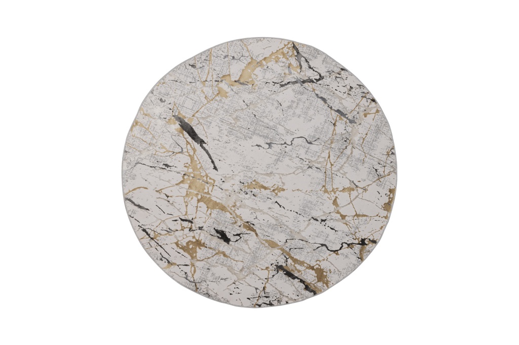 ZARIA T2187 GRIS CREMA 200 DIA TAPETE - LN  - consultar disponibilidad quedan pocos