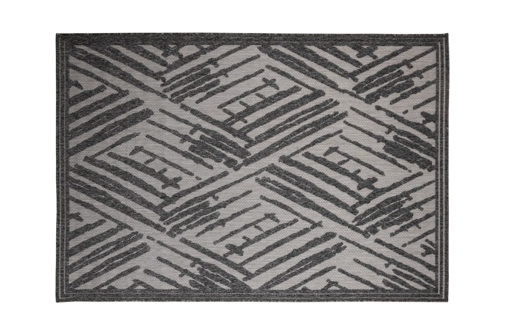 ARIA T2310 GRIS GRIS 160*230 TAPETE PARA EXTERIOR - LN  