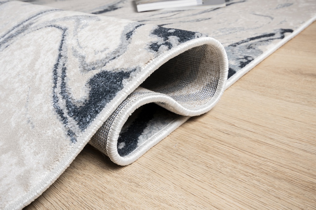 BELMA U6022 PLATA NEGRO 240*330 TAPETE - LN25 