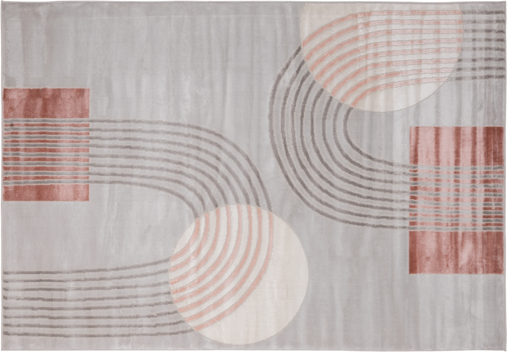 BETSY U5020 CREMA GRIS ROSA 240*330 TAPETE - LN25 