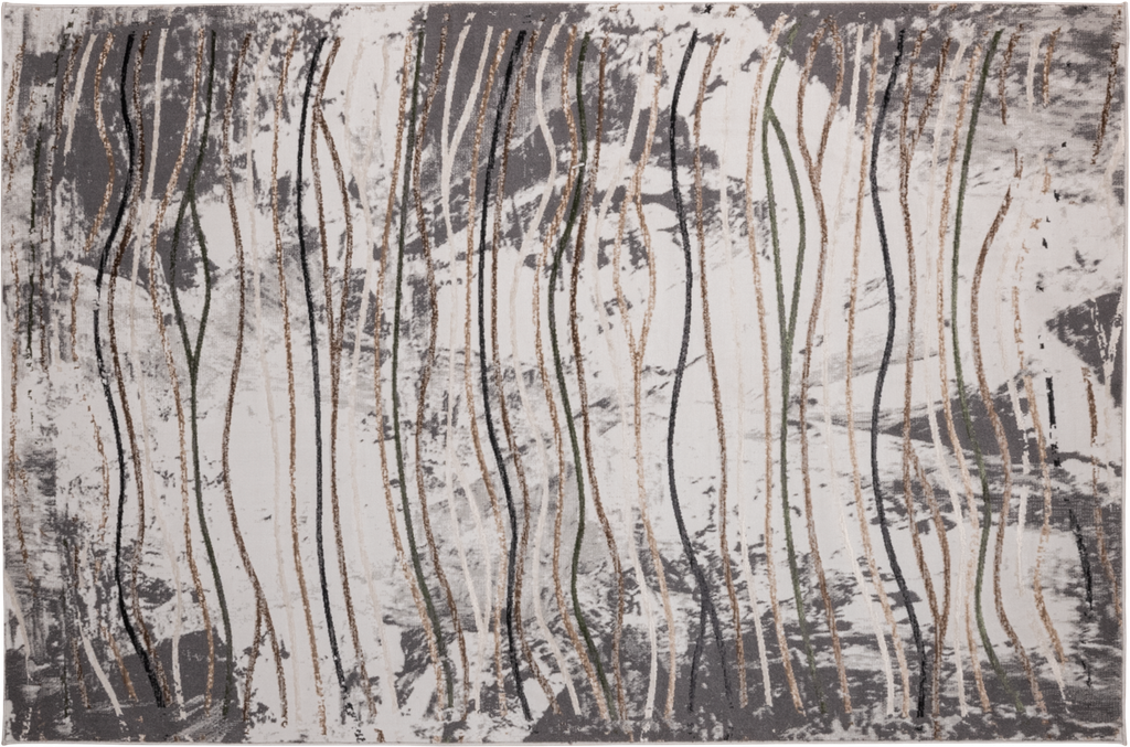 DELME T5153 CREMA GRIS VERDE 160*230 TAPETE - LN25 