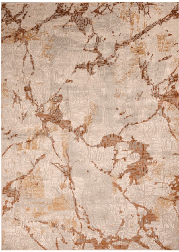 EYMEN T2212 CREMA GRIS ORO 240*330 TAPETE - LN25 