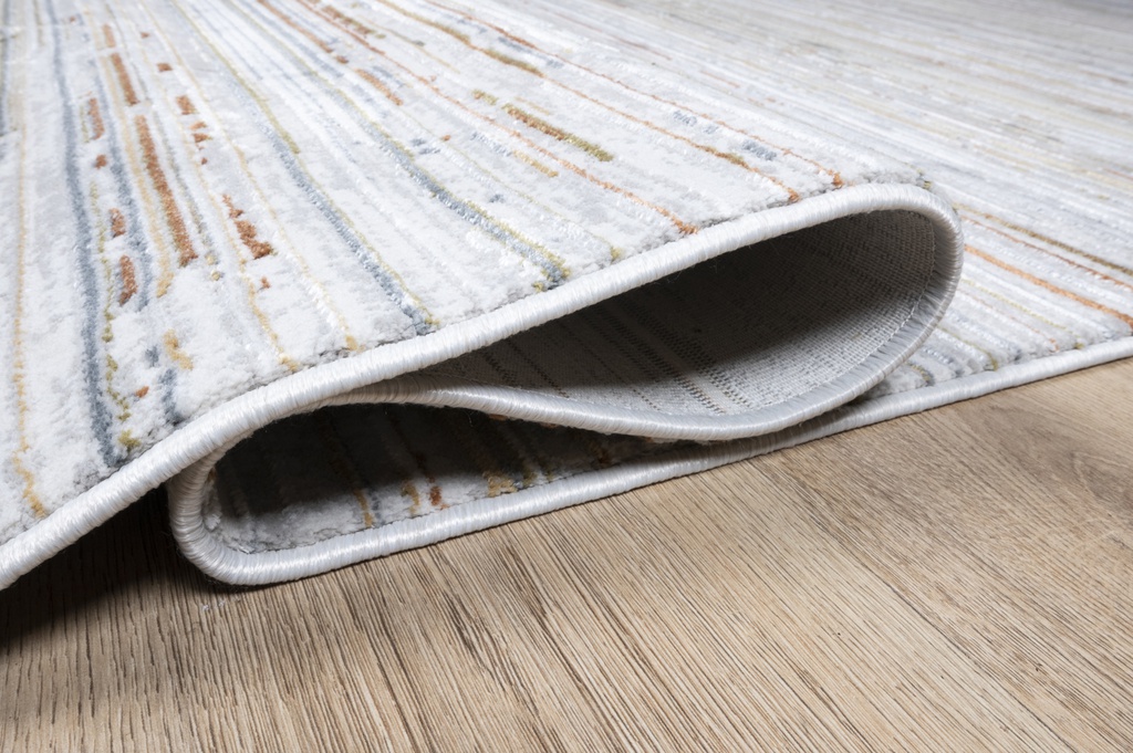 EYMEN T2213 CREMA GRIS ORO 240*330 TAPETE - LN25 