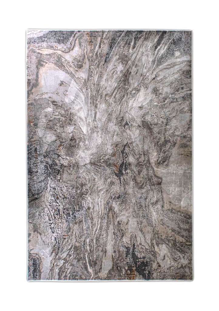 HADIM T2093 GRIS GRIS ORO 200*300 TAPETE - LN25 