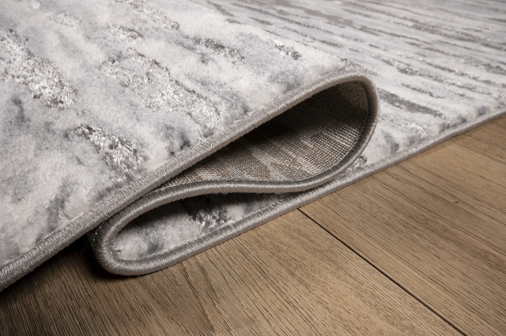 SAMIRA U5002 GRIS PLATA 200*290 TAPETE - LN   *  - consultar disponibilidad quedan pocos