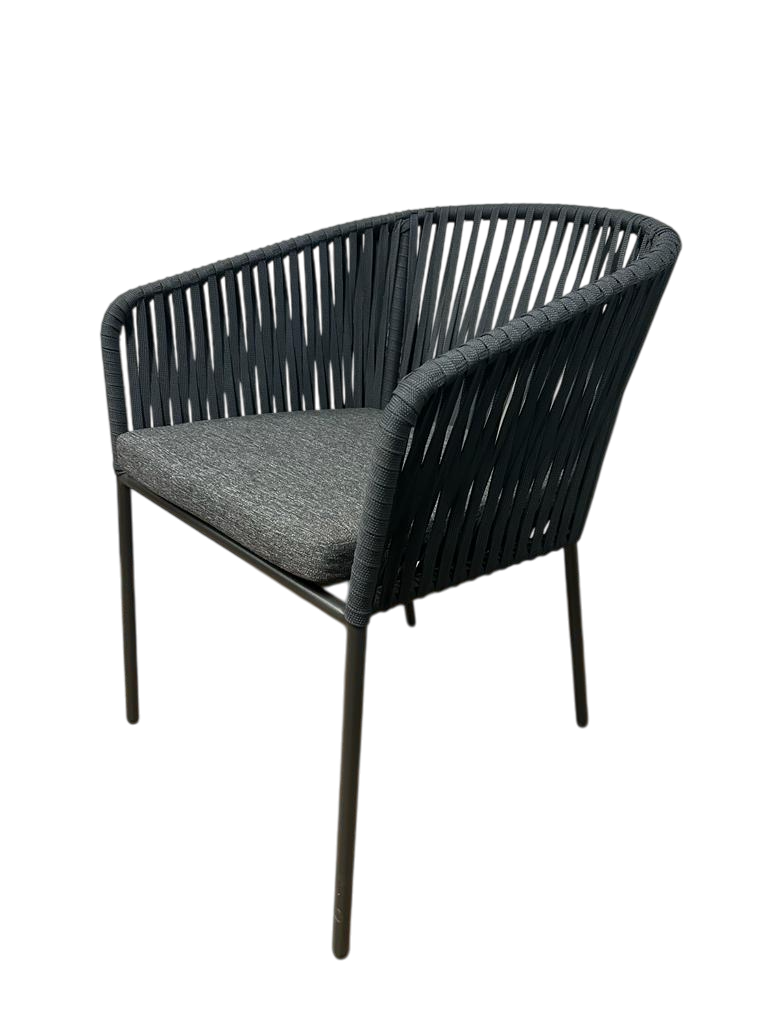 HAWAII SILLA PARA EXTERIOR CON 1 COJIN DE ASIENTO- M25 *agotado en gris disponibles solo piezas en tienda