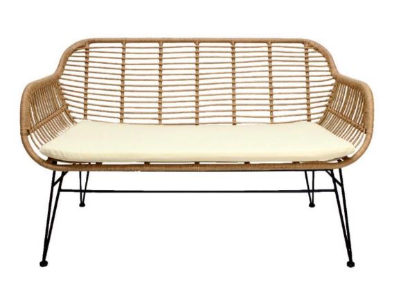ARUBA LOVE SEAT PARA EXTERIOR - JM25 *resurtido fin sep