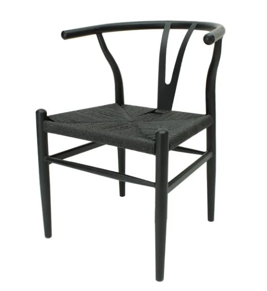 WISHBONE SILLA METAL replica - JM25 *disponible en negro