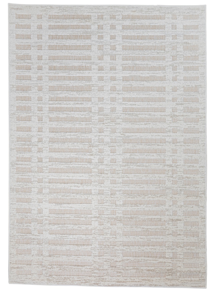 BELINA U6054 BEIGE MARFIL 300*400 TAPETE PARA EXTERIOR - LN25