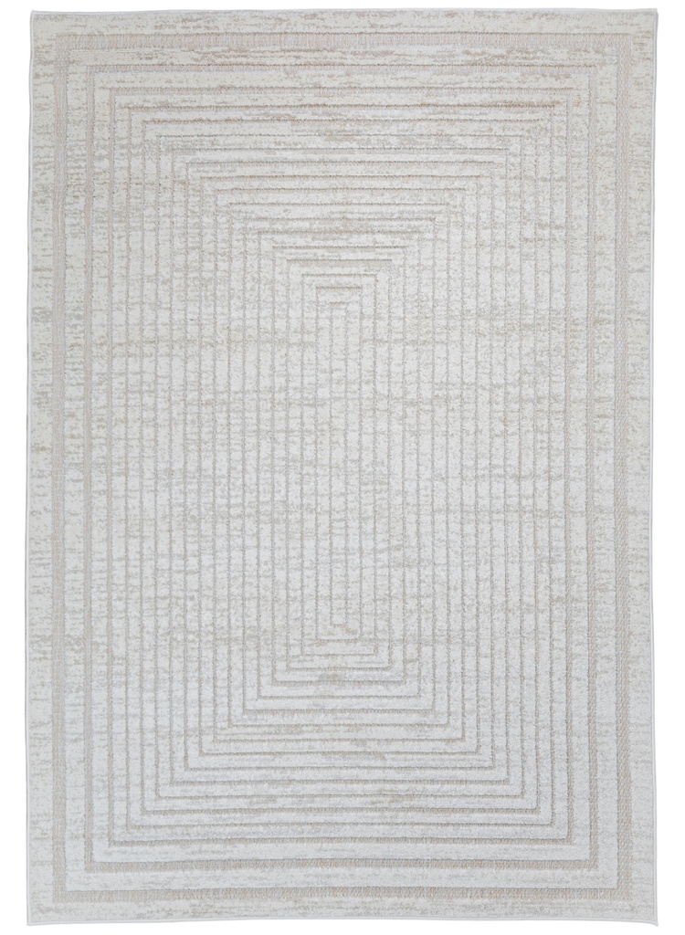 BELINA U6057 BEIGE MARFIL 300*400 TAPETE PARA EXTERIOR - LN