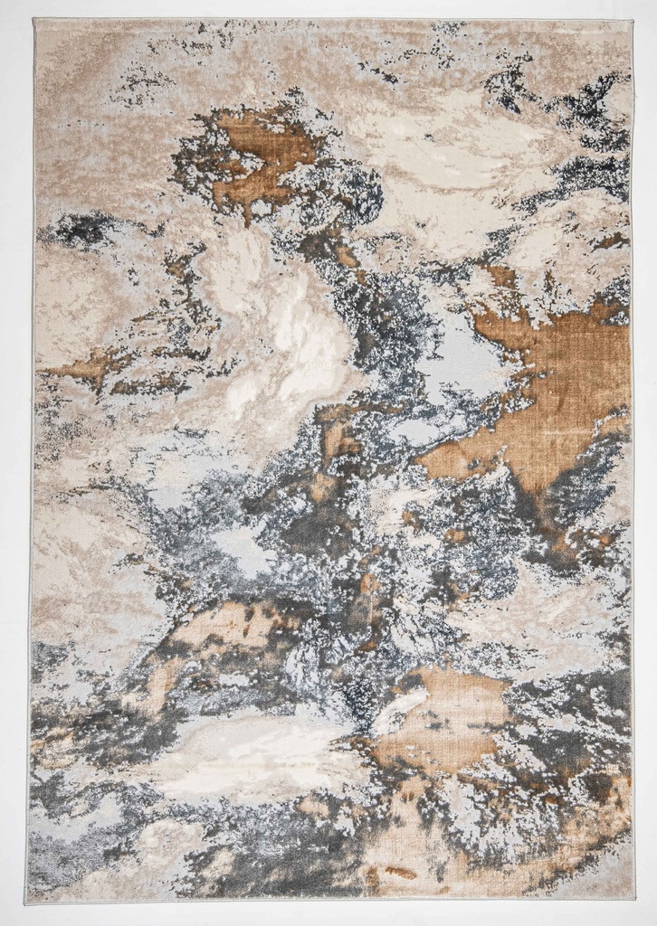 BESNI T4034 N GRIS ORO 160*230 TAPETE - LN25