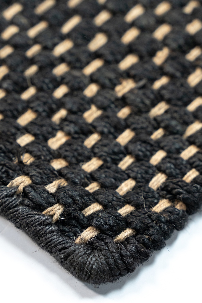 GANGES D2041 NEGRO 300*400 TAPETE - LN