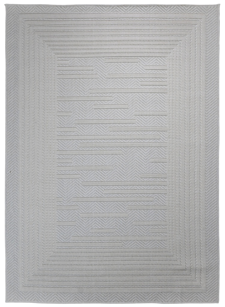 GINA R2002 CREMA BLANCO 200*290 TAPETE PARA EXTERIOR - LN