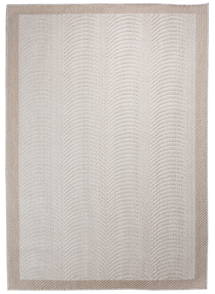 GINA R2004 BEIGE/ BEIGE 60*90 TAPETE PARA EXTERIOR - LN