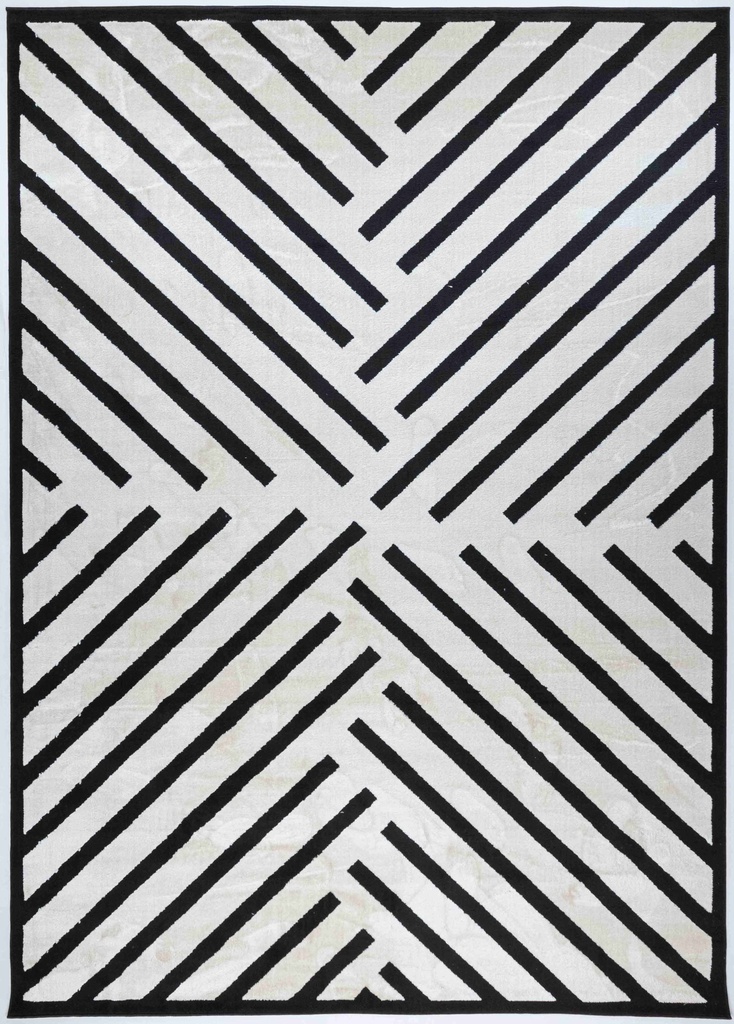 OPTIKA T9050 CREMA NEGRO 240*330 TAPETE - LN25