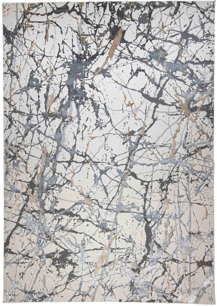 FATIMA T2323 GRIS CREMA 160*230 TAPETE - LN25