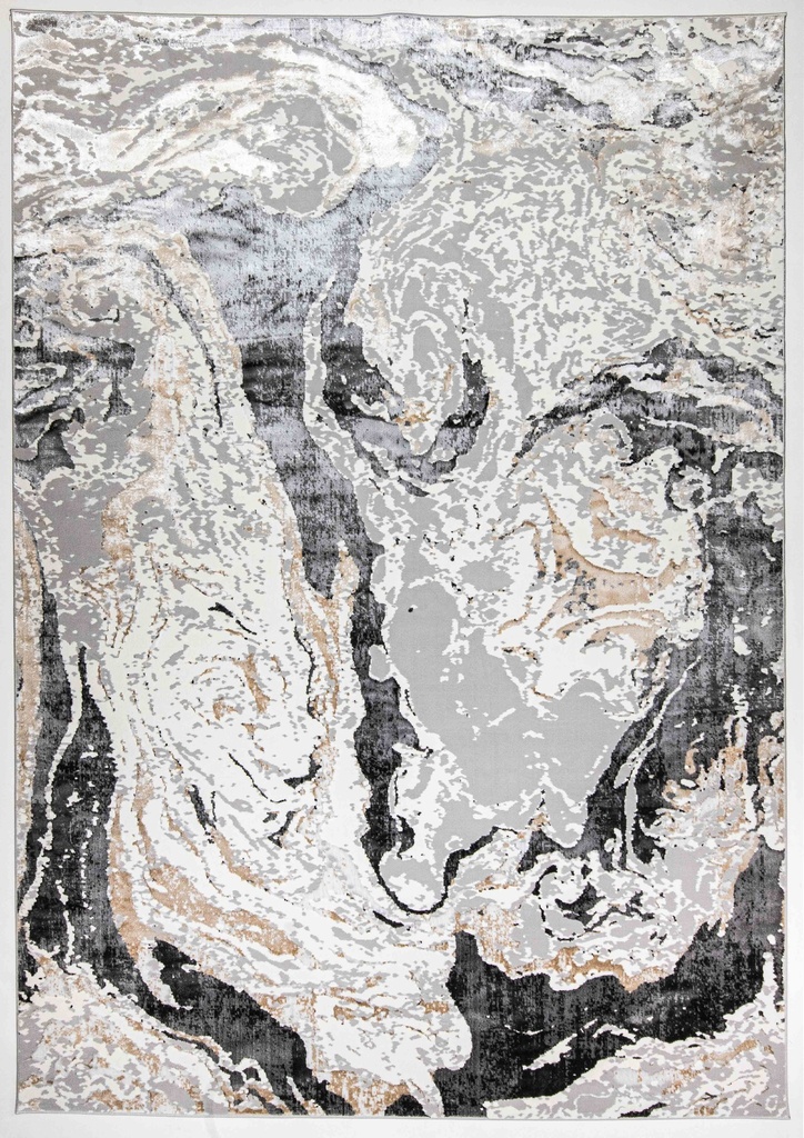 FATIMA T2338 GRIS CREMA 60x90cm TAPETE - LN