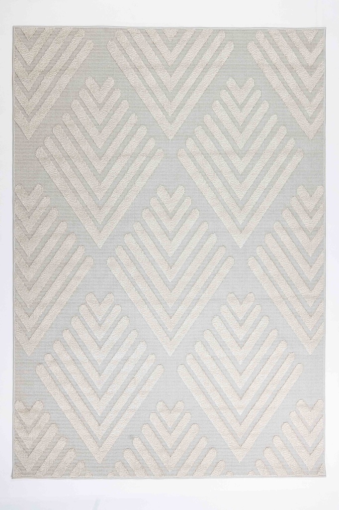 FORZA T2372 CREMA GRIS 300x400cm TAPETE PARA EXTERIOR - LN