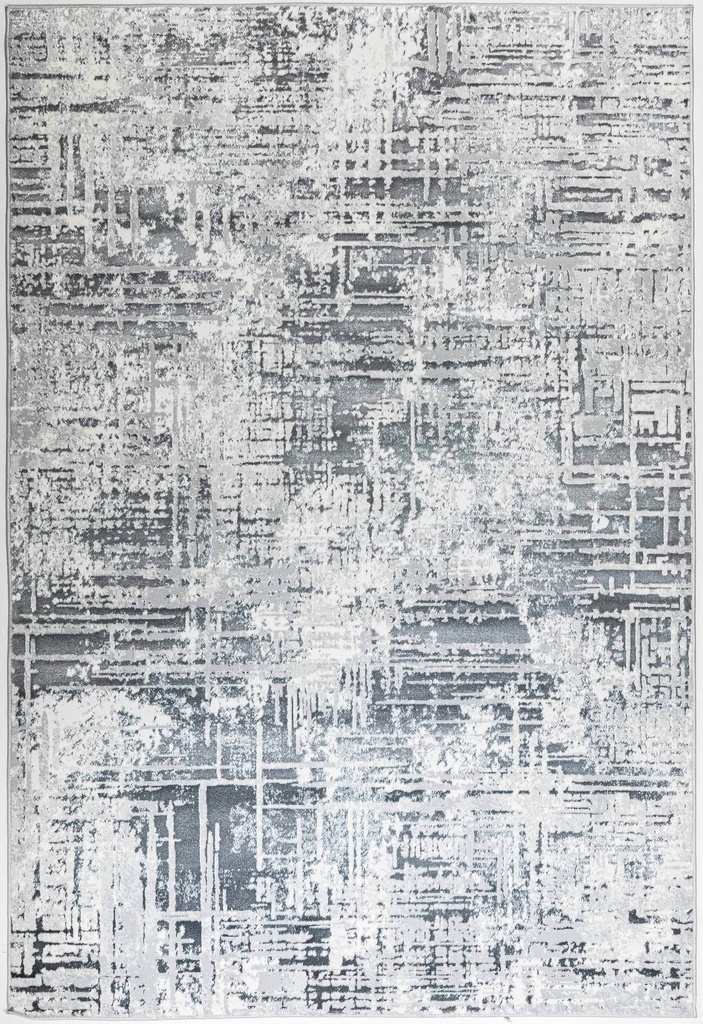 GRETA T4056 GRIS PLATA 60x90cm TAPETE - LN