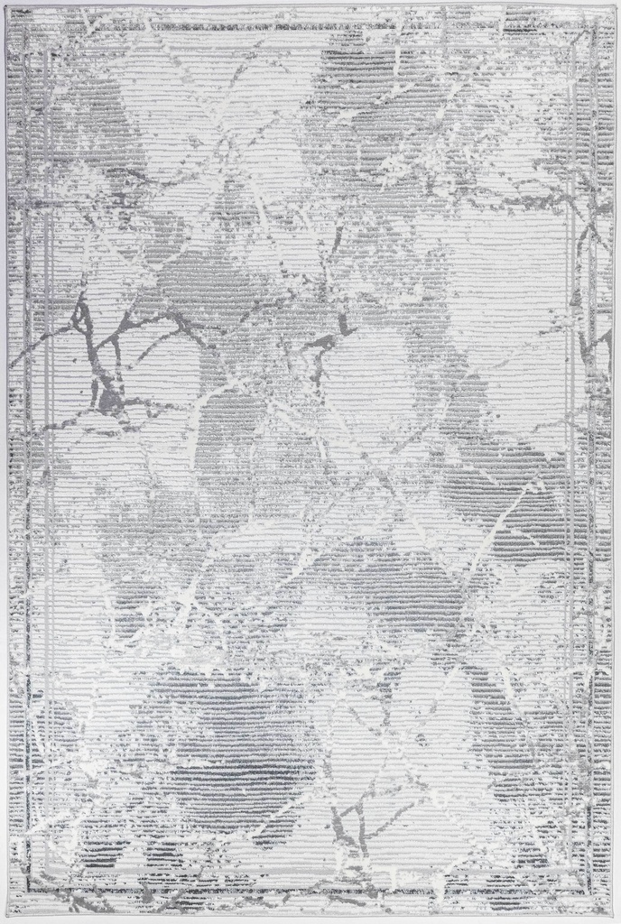 GRETA T4058 GRIS PLATA 240x330cm TAPETE - LN