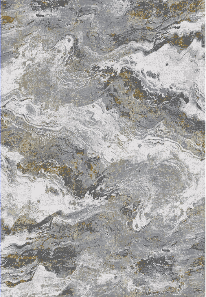 HADIM T2095 CREMA GRIS ORO 240x330cm TAPETE - LN