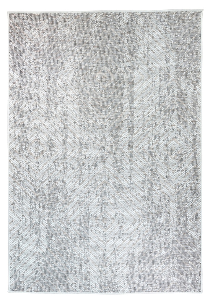 NUBIA E1007 BEIGE/ CAFÉ 300x400cm TAPETE PARA EXTERIOR - LN