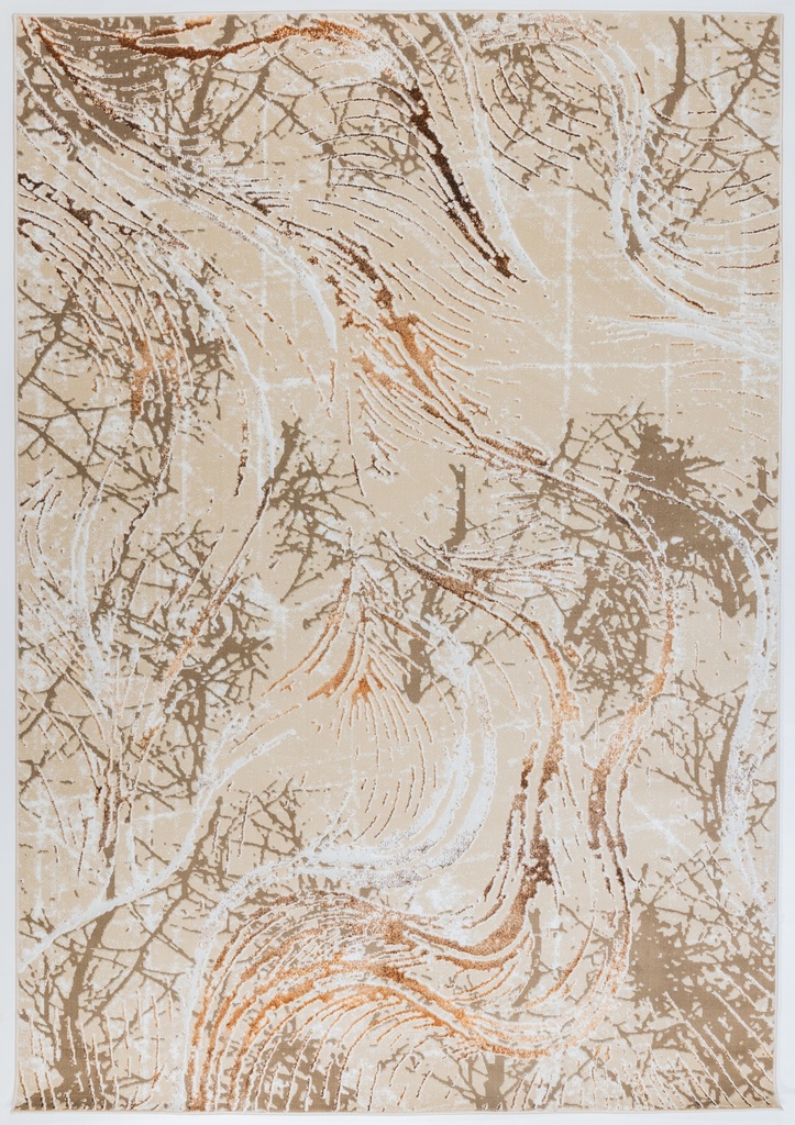 PIAVE U8008 BEIGE ORO CAFE 60x90cm TAPETE - LN25