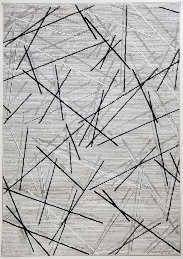 SESIA R1001 GRIS GRIS NEGRO 240x330cm TAPETE - LN25