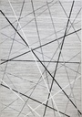 SESIA R1002 GRIS GRIS NEGRO 200x290cm TAPETE - LN