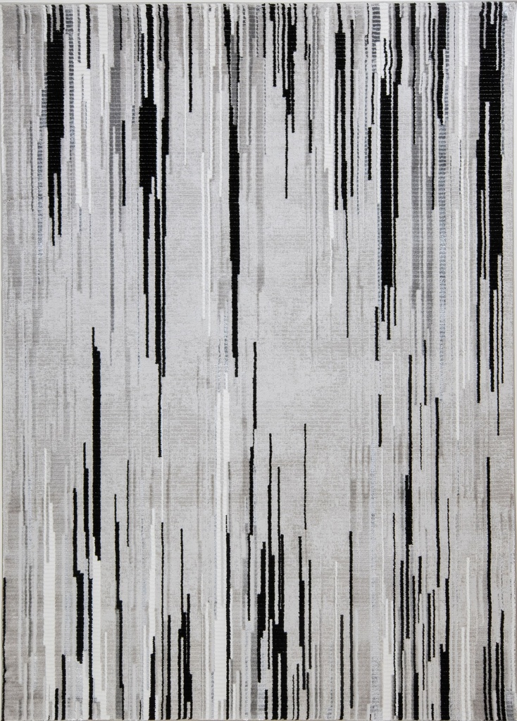 SESIA R1005 GRIS GRIS NEGRO 240x330cm TAPETE - LN25