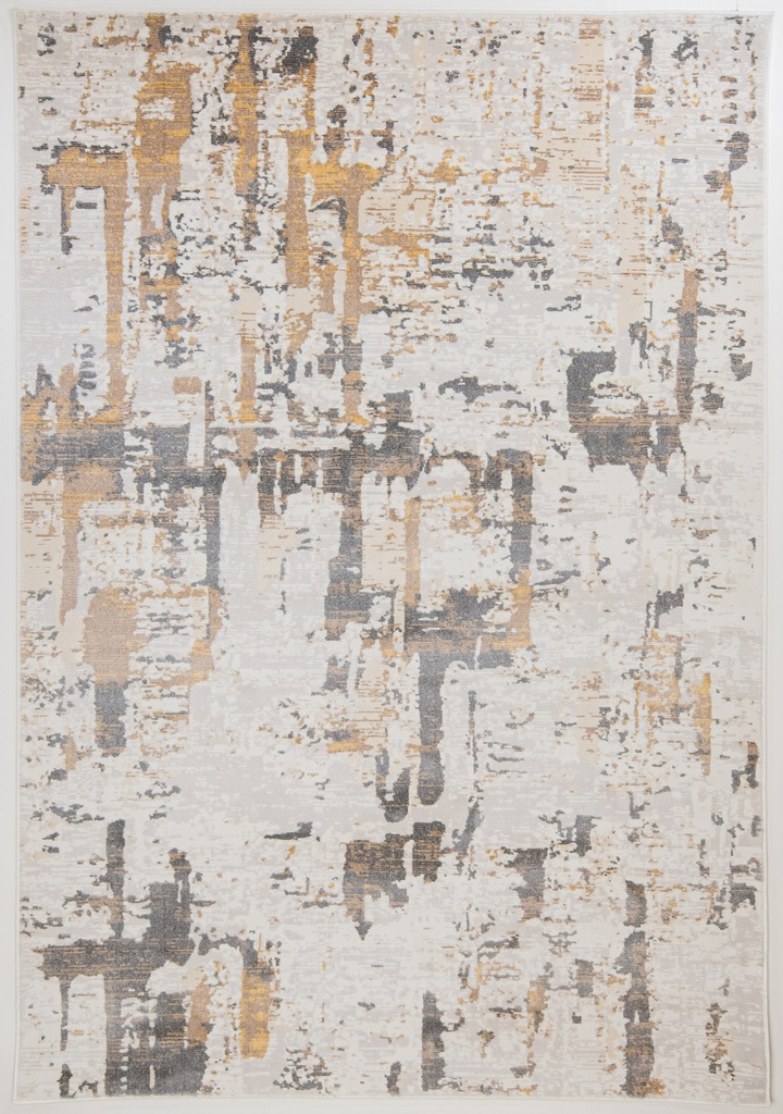VELEKA U6038 CREMA ORO GRIS 60x90cm TAPETE - LN