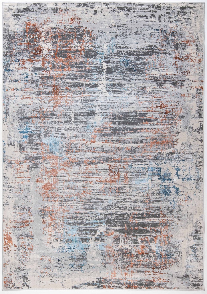 YEMINA T4039 GRIS OCRE 300 DIA TAPETE - LN