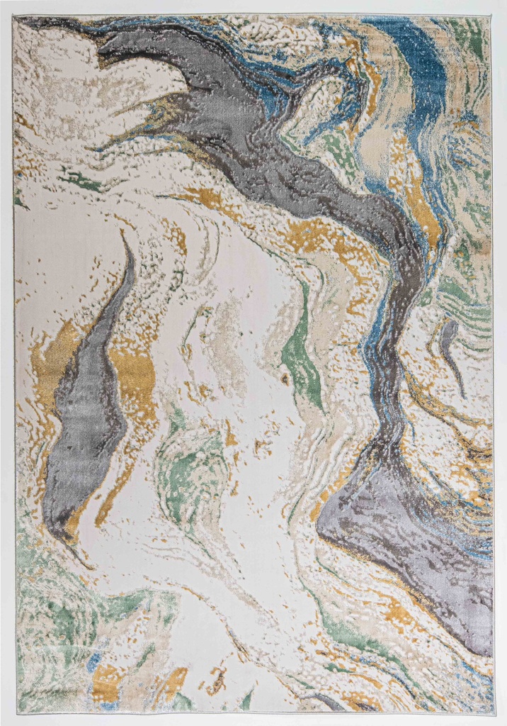 ZARIA T2182 GRIS CREMA 160*230 TAPETE - LN25