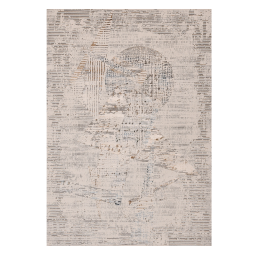 ZARIA T2234 GRIS CREMA 240x330cm TAPETE - LN25
